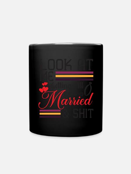 Regardez-moi me marier tous - Mug uni - noir