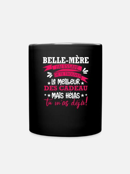 Humour Belle Mère | La Meilleur Belle Maman - Mug uni - noir