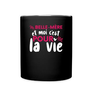 La Belle-Mère Et Moi | Belle Maman - Mug uni - noir - Devant