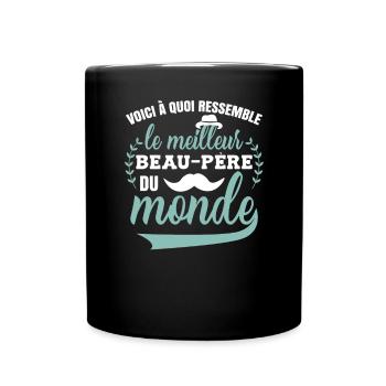 La Meilleur Beau-Père Du Monde - Mug uni - noir - Devant