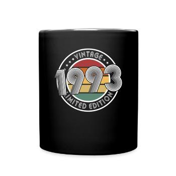 30th Anniversary Vintage 1993 Limited Edition - Full Colour Mug - black - Front