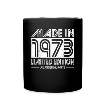50e anniversaire Made in 1973 Edition Limitée - Mug uni - noir - Devant