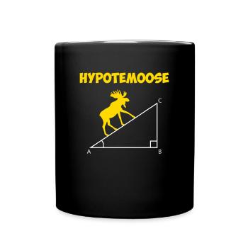 hypotemoose, math teacher hypotemoose - Tasse einfarbig - Schwarz - Vorne