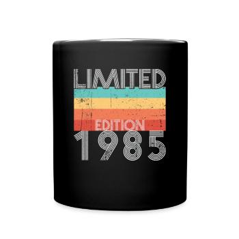 Limited Edition Retro 1985 - Full Colour Mug - black - Front