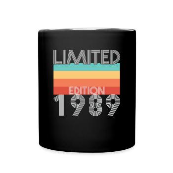 Limited Edition Retro 1989 - Full Colour Mug - black - Front