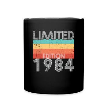 Limited Edition Retro 1984 - Full Colour Mug - black - Front