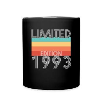 Limited Edition Retro 1993 - Full Colour Mug - black - Front