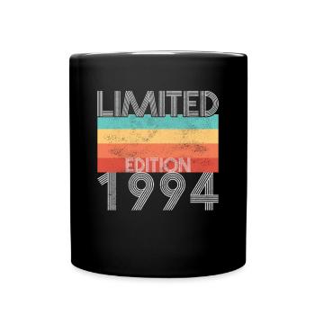 Limited Edition Retro 1994 - Full Colour Mug - black - Front