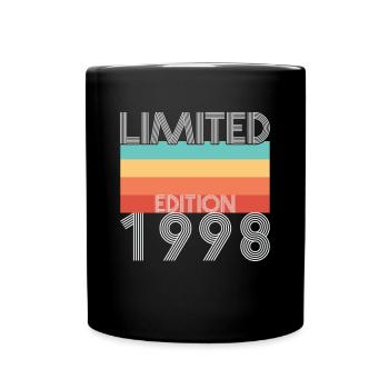 Edition Limitée Rétro 1998 - Mug uni - noir - Devant