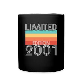 Edition Limitée Rétro 2001 - Mug uni - noir - Devant