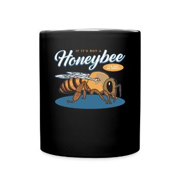 Imker Bienenzüchter Bienen Bienenzucht Geschenk - Tasse einfarbig - Schwarz - Vorne