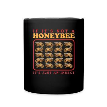 Imker Bienenzucht Bienenzüchter Bienen Geschenk - Tasse einfarbig - Schwarz - Vorne