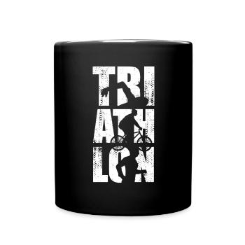 Triathlon - Mug uni - noir - Devant