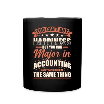 Accounting Closing - Full Colour Mug - black - Front