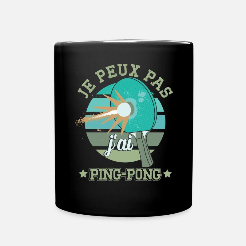 J'ai Ping Pong - Mug uni - noir