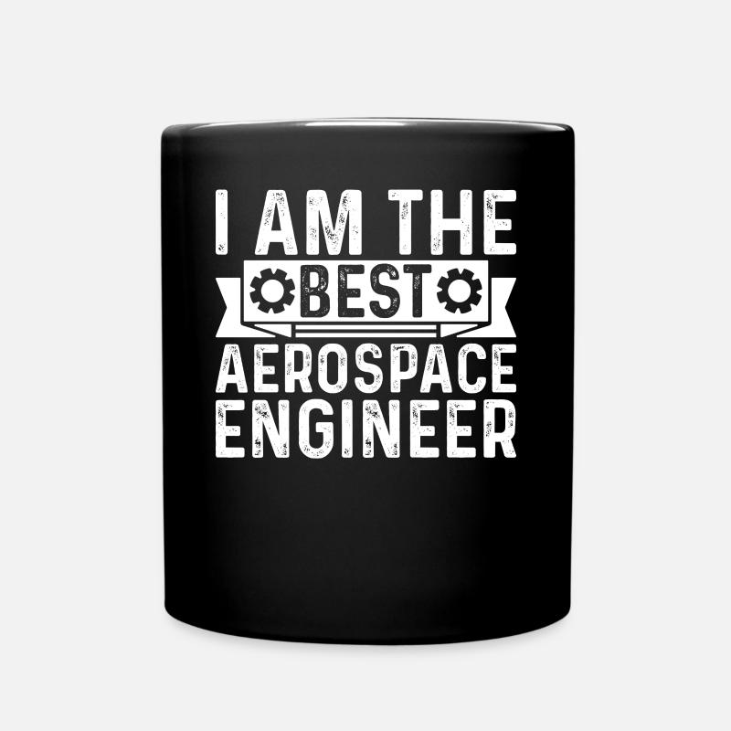 Génie aérospatial Vol spatial Engin aérospatial - Mug uni - noir
