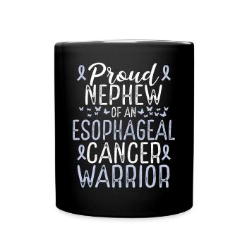 Esophageal Cancer Awareness Movement Nephew Ribbon - Tasse einfarbig - Schwarz - Vorne