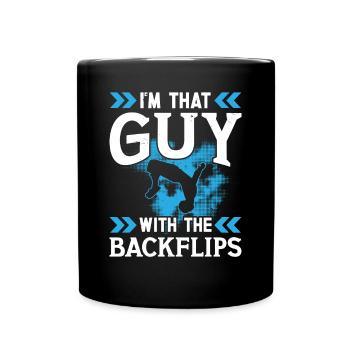 Parkour at That Guy With The Backflips Freerunning - Full Colour Mug - black - Front
