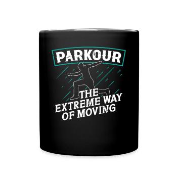 Parkour Extreme Way Of Moving Freerunning Traceur - Full Colour Mug - black - Front