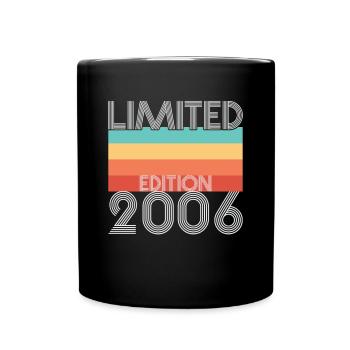 Limited Edition Retro 2006 - Tasse einfarbig - Schwarz - Vorne