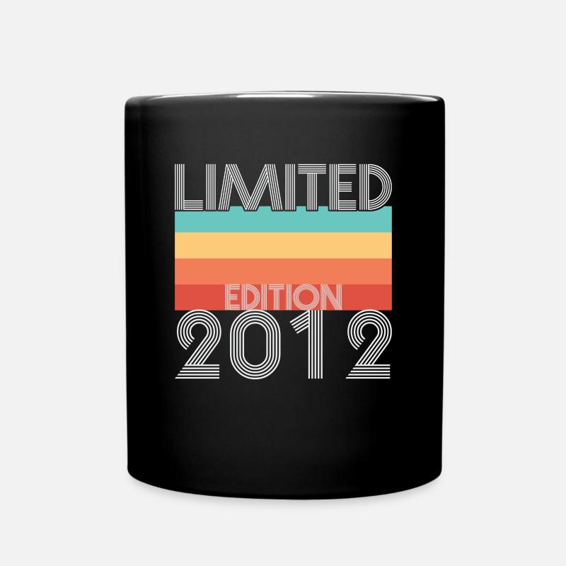Limited Edition Retro 2012 - Tasse einfarbig - Schwarz