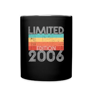 Limited Edition Retro 2006 - Full Colour Mug - black - Front