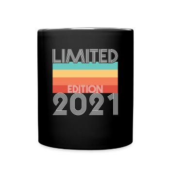 Limited Edition Retro 2021 - Tasse einfarbig - Schwarz - Vorne