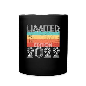 Limited Edition Retro 2022 - Full Colour Mug - black - Front