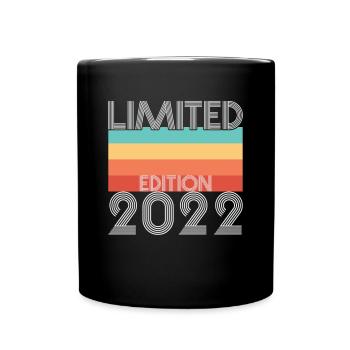 Limited Edition Retro 2022 - Tasse einfarbig - Schwarz - Vorne