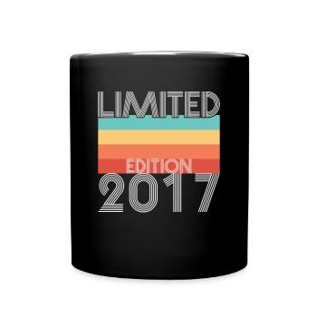 Limited Edition Retro 2017 - Tasse einfarbig - Schwarz - Vorne