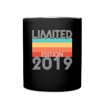 Limited Edition Retro 2019 - Tasse einfarbig - Schwarz - Vorne