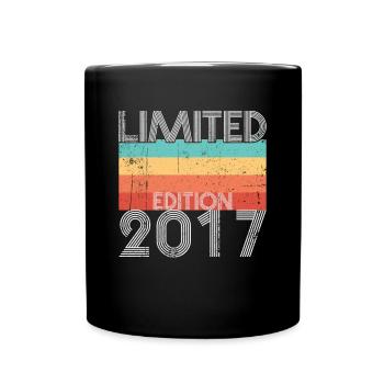 Limited Edition Retro 2017 - Full Colour Mug - black - Front