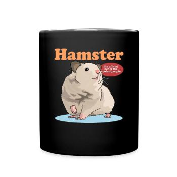 Hamster Dwarf Hamster Golden Hamster Gift - Full Colour Mug - black - Front