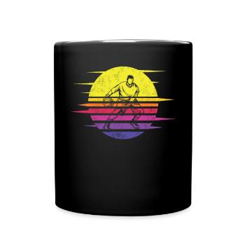 Basketball Gift Idea Sport Design - Full Colour Mug - black - Front