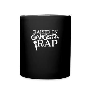 Hip Hop Rap Musik Rapper Hiphop Geschenk - Tasse einfarbig - Schwarz - Vorne