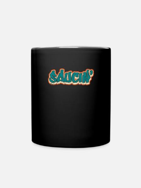 Hip Hop - Full Colour Mug - black