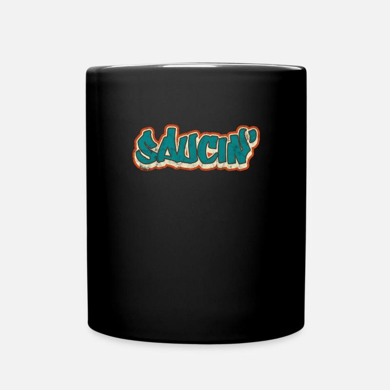 Hip Hop - Full Colour Mug - black
