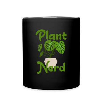 Plante Nerd Plante d’Intérieur Plant Lover Monstera - Mug uni - noir - Devant