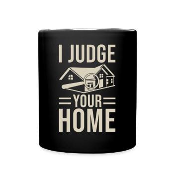 Building Inspector Gift - Full Colour Mug - black - Front