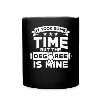 Graduation Sentence - Full Colour Mug - black - Front
