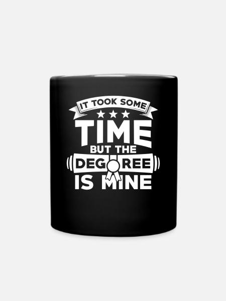 Graduation Sentence - Full Colour Mug - black