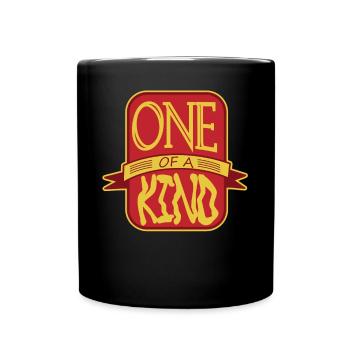 Einzigartiges Original-Limited-Zitat-Geschenk - Tasse einfarbig - Schwarz - Vorne