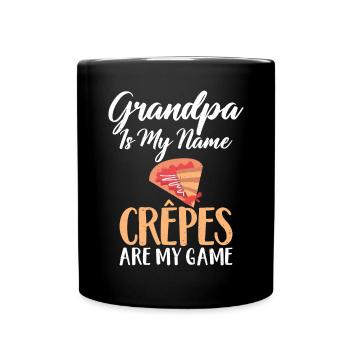 Cadeaux en crêpe pour les amateurs de crêpe - Mug uni - noir - Devant