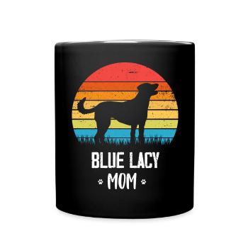 Blue Lacy - Tasse einfarbig - Schwarz - Vorne