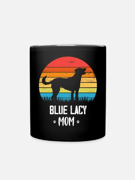 Blue Lacy - Tasse einfarbig - Schwarz