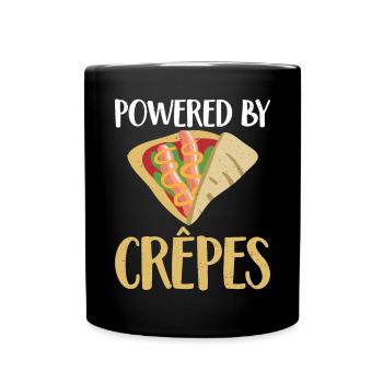 Cadeaux en crêpe pour les amateurs de crêpe - Mug uni - noir - Devant