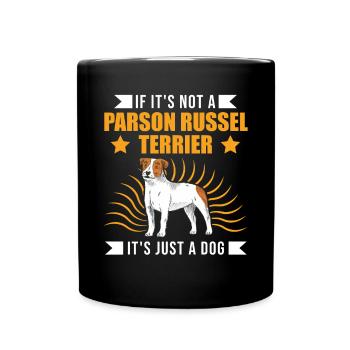 Parson Russell Terrier Owner - Full Colour Mug - black - Front