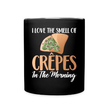 Cadeaux en crêpe pour les amateurs de crêpe - Mug uni - noir - Devant