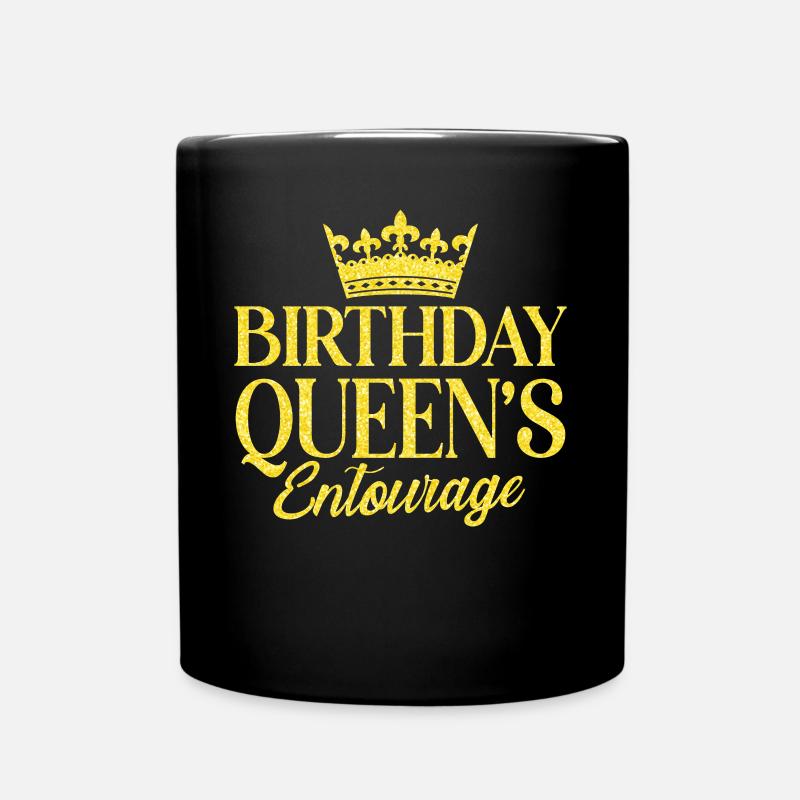 Anniversaire Queens Entourage - Mug uni - noir
