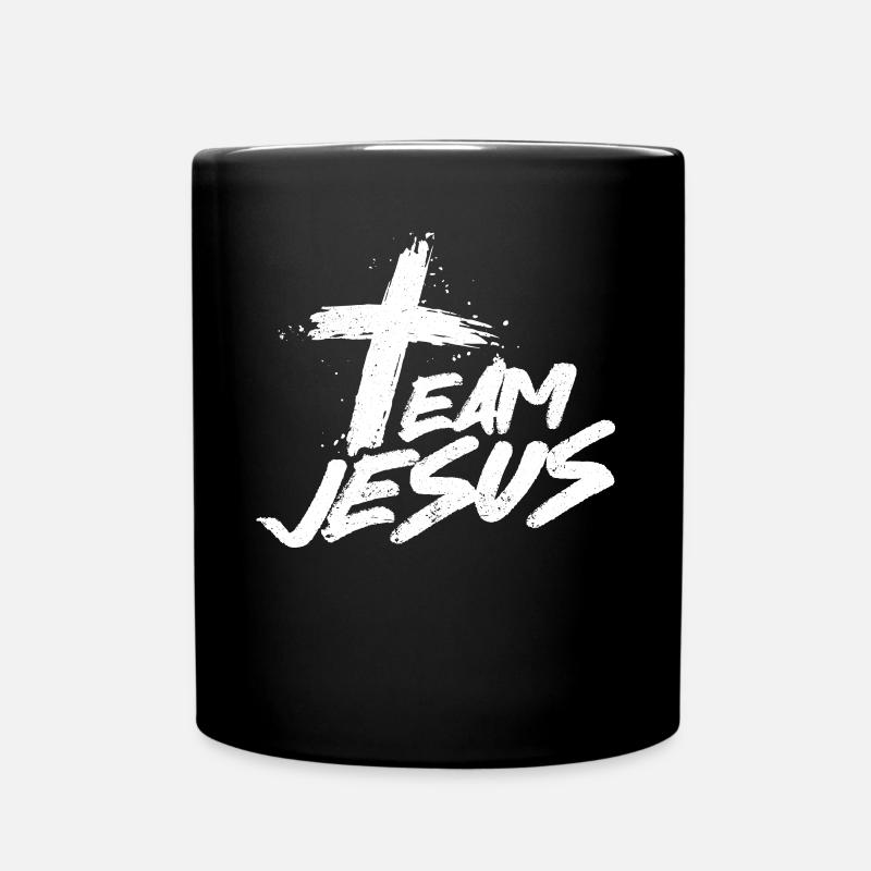 Équipe Jésus - Mug uni - noir